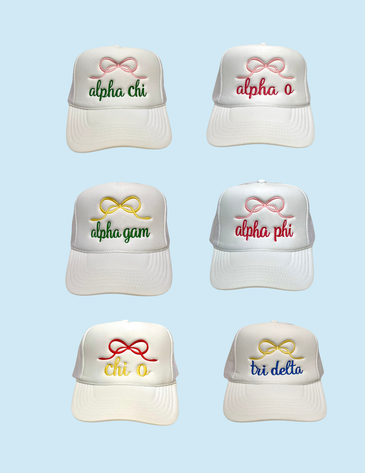 Sorority Bow Trucker Hat