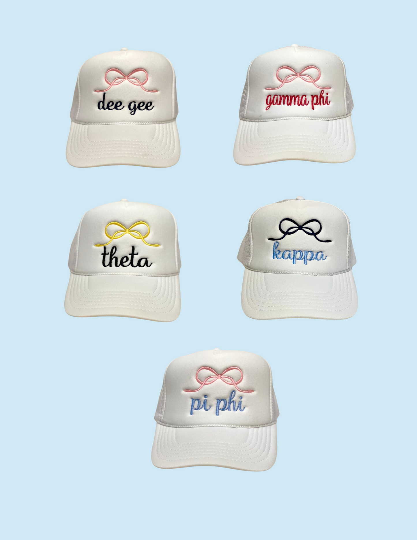 Sorority Bow Trucker Hat