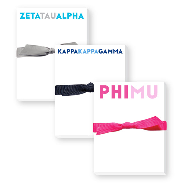 Sorority Small Notepads
