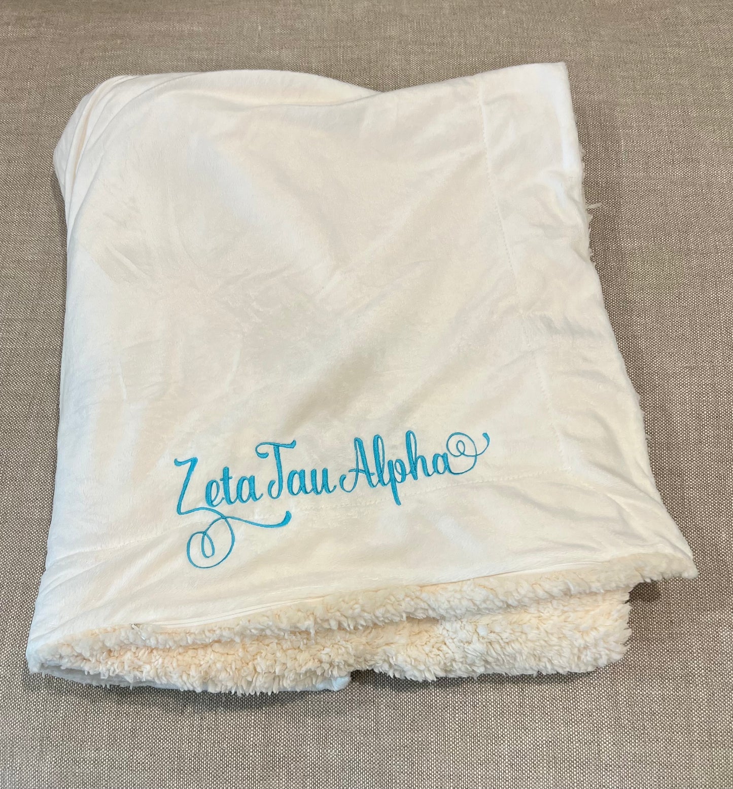 Zeta Tau Alpha Sherpa Blanket