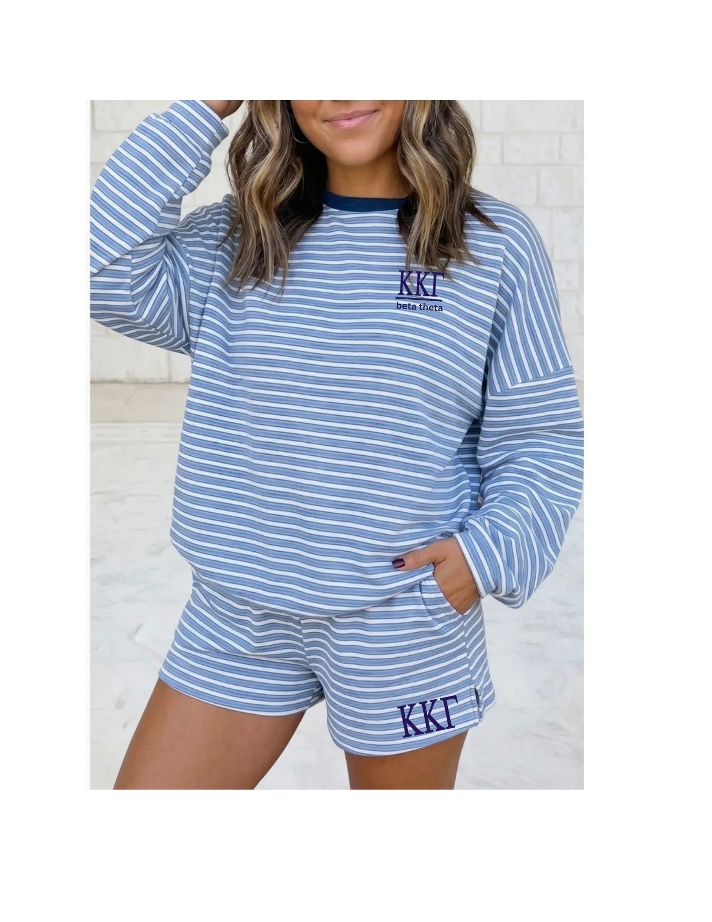Kappa Kappa Gamma Stripe Set