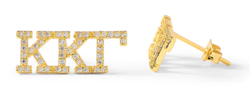 Kappa Kappa Gamma Stud Earrings
