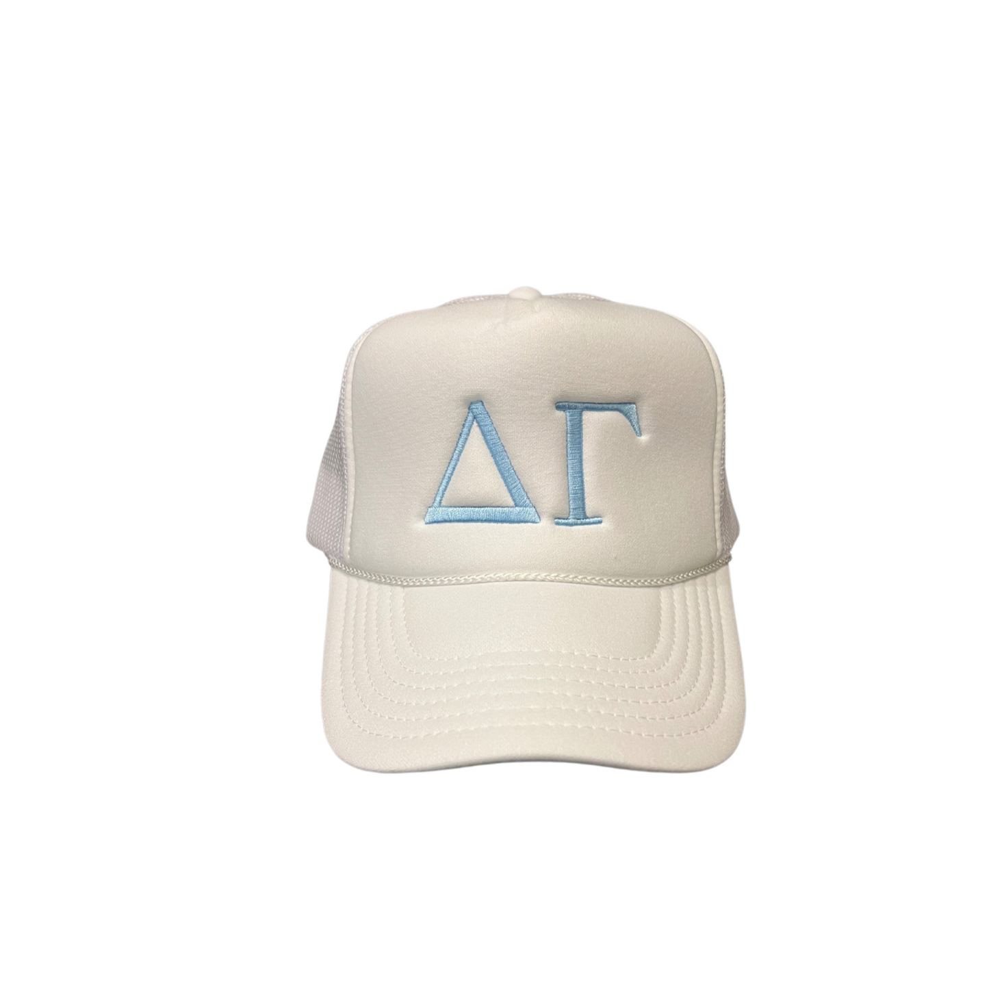 Trucker Hat with Sorority Embroidery