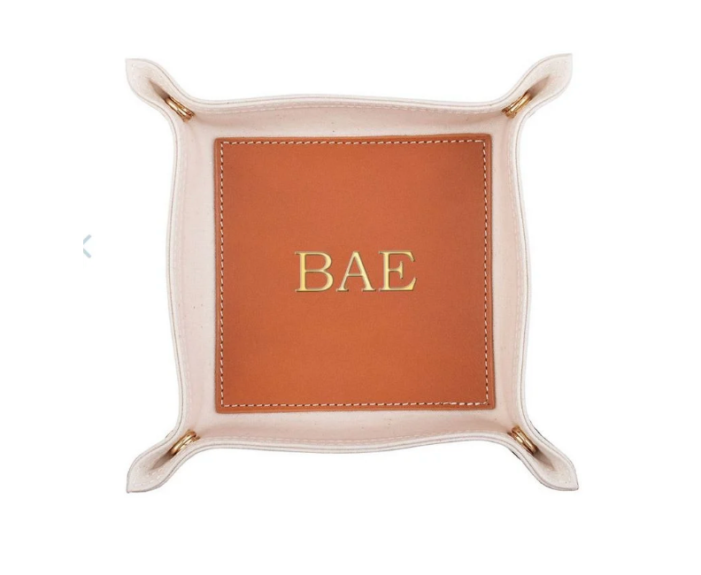 Valet Tray with Monogram