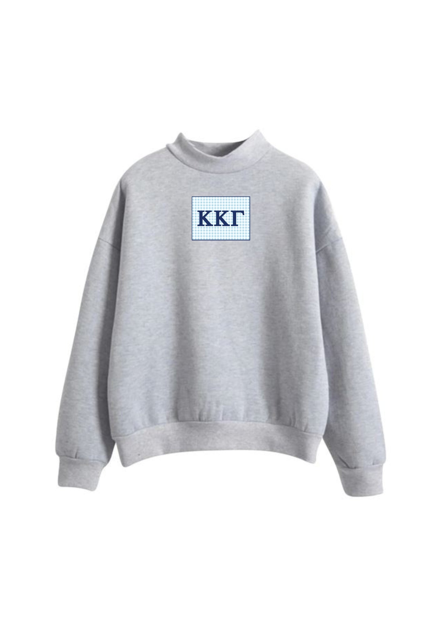 Kappa Mock Neck Sweatshirt with Patch