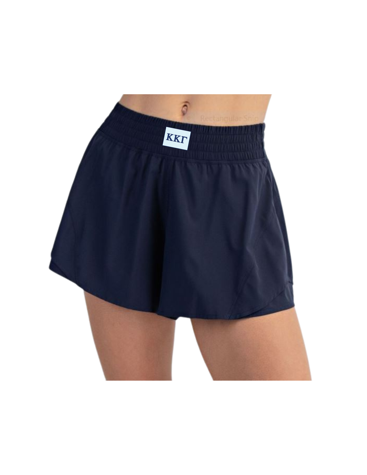 Kappa Kappa Gamma Flutter shorts with Patch