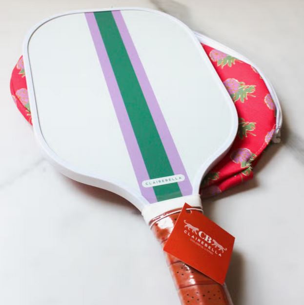 Pickleball Paddle Pink Floral