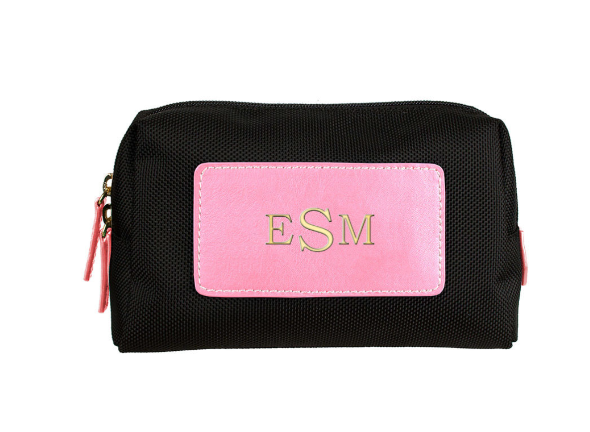 Monogrammed Paige Makeup Bag