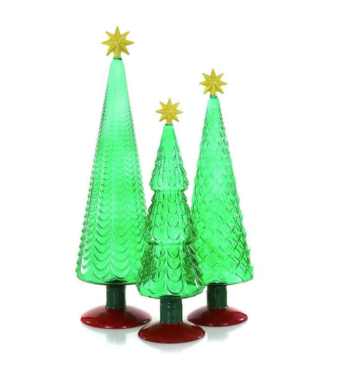 Christmas Tree 3 Set with Star - Medium