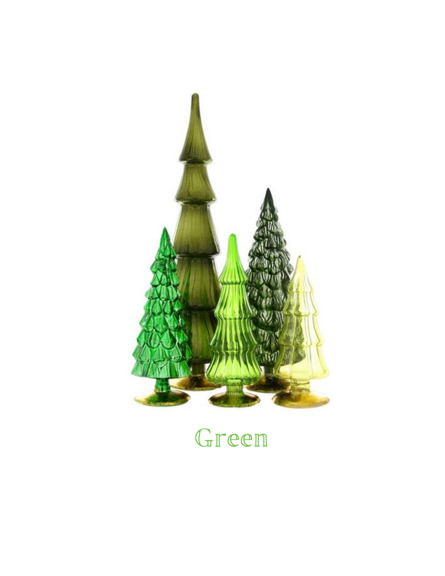 Christmas Tree 5 Set - Large