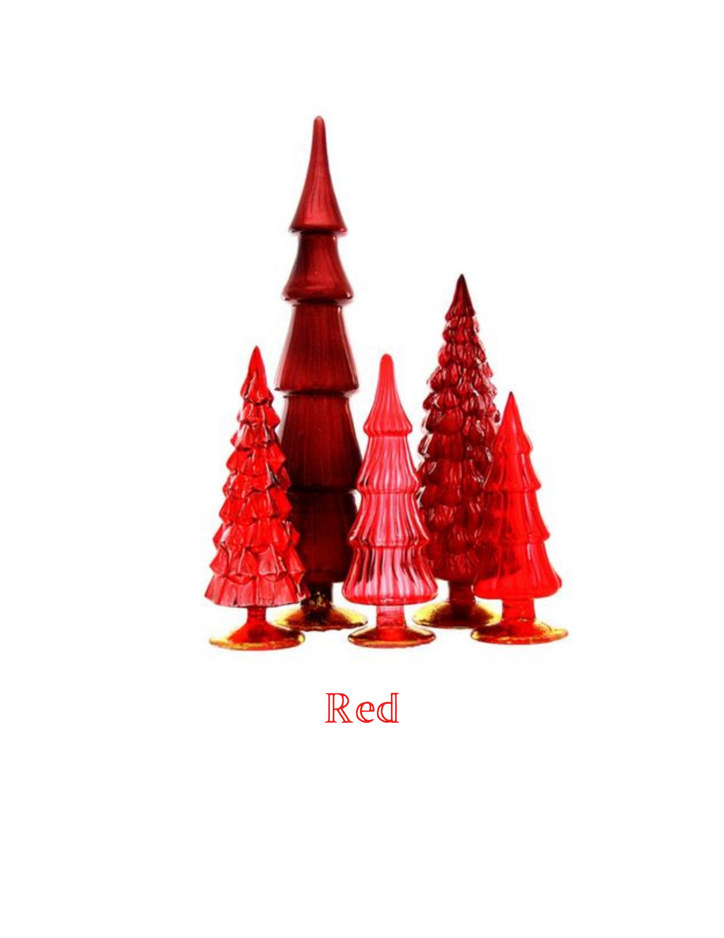 Christmas Tree 5 Set - Large