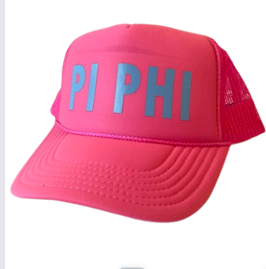 Trucker Hat - Vinyl with Monogram