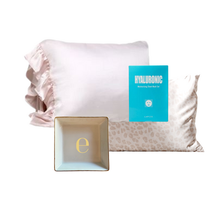 Sorority Work Week Monogrammed Welcome Back, Sleep Well Giftt