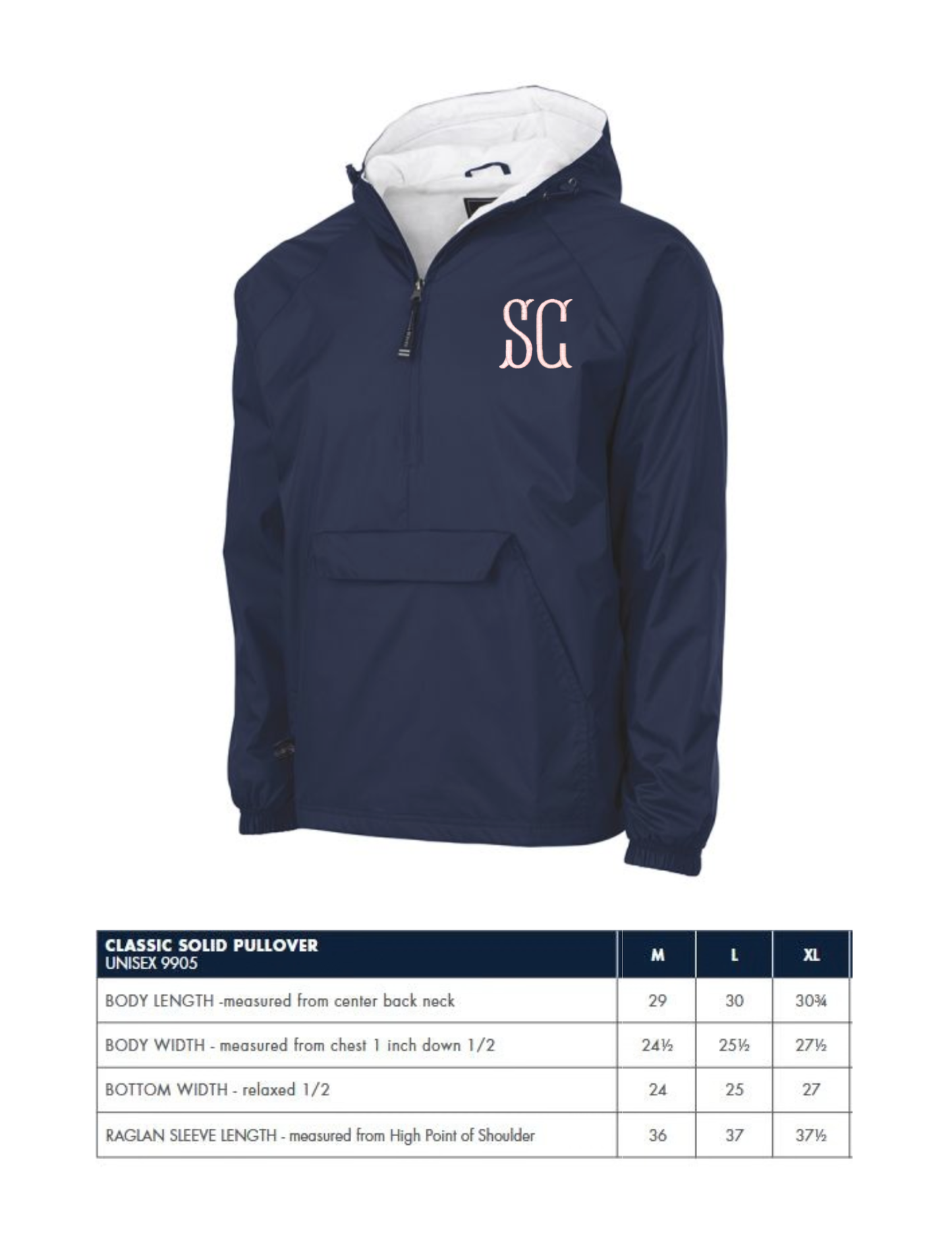 Rainy Day Glam Gift with Monogram