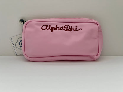Cosmetic Bag - Embroidered