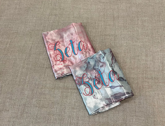 Zeta Satin Embroidered Pillowcase
