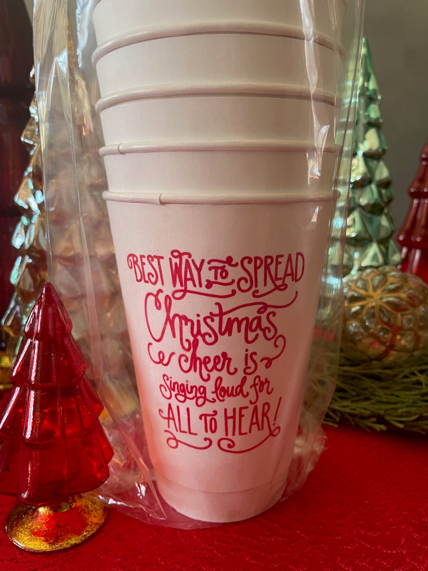 Christmas Coffee Cups: Christmas Cheer