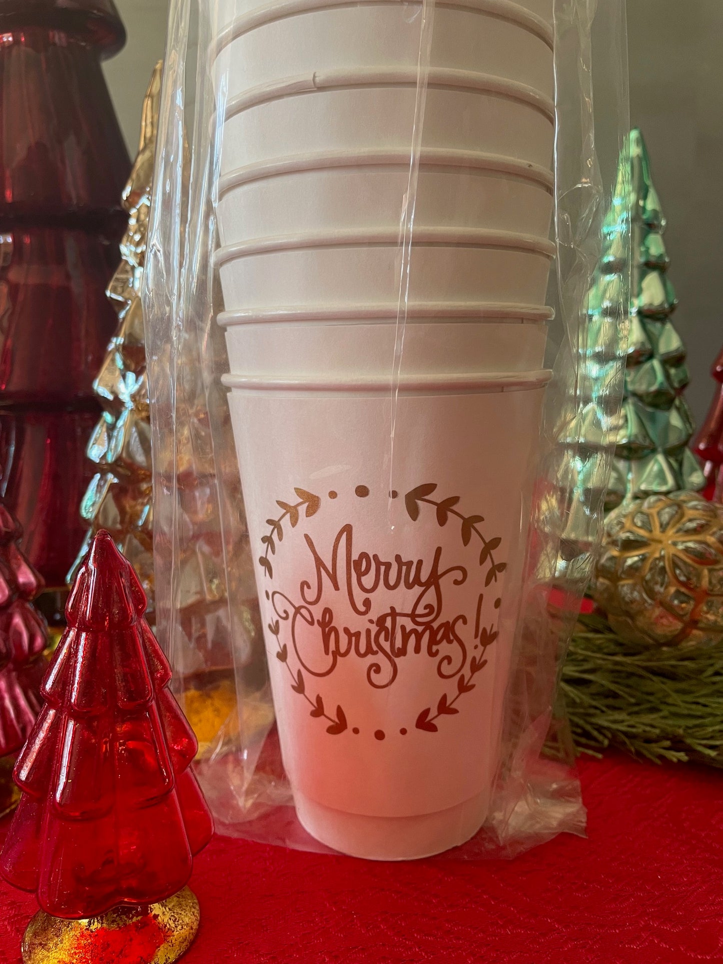 Christmas Coffee Cups: Merry Christmas