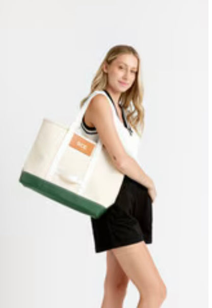 Tote: Sholder Bag with Monogram
