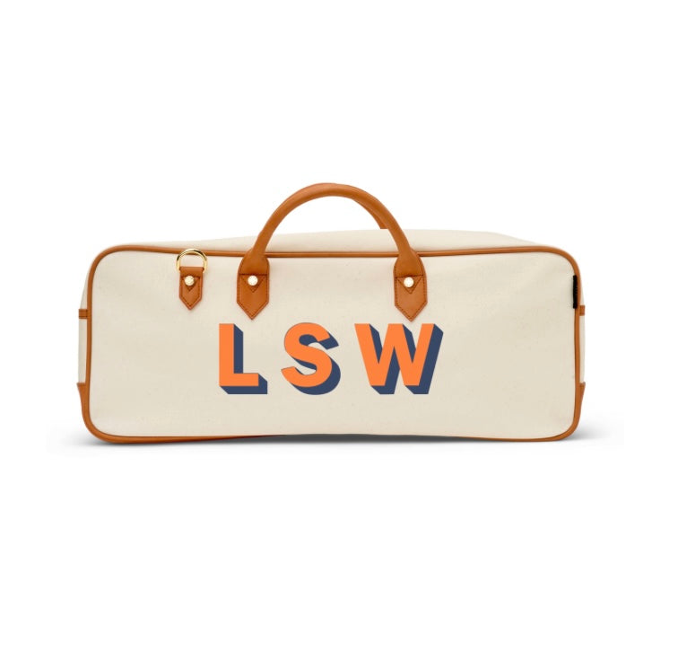 Mahjong Bag with Monogram
