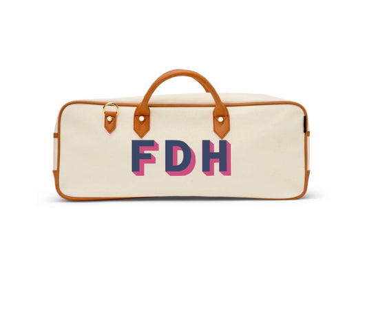Mahjong Bag with Monogram