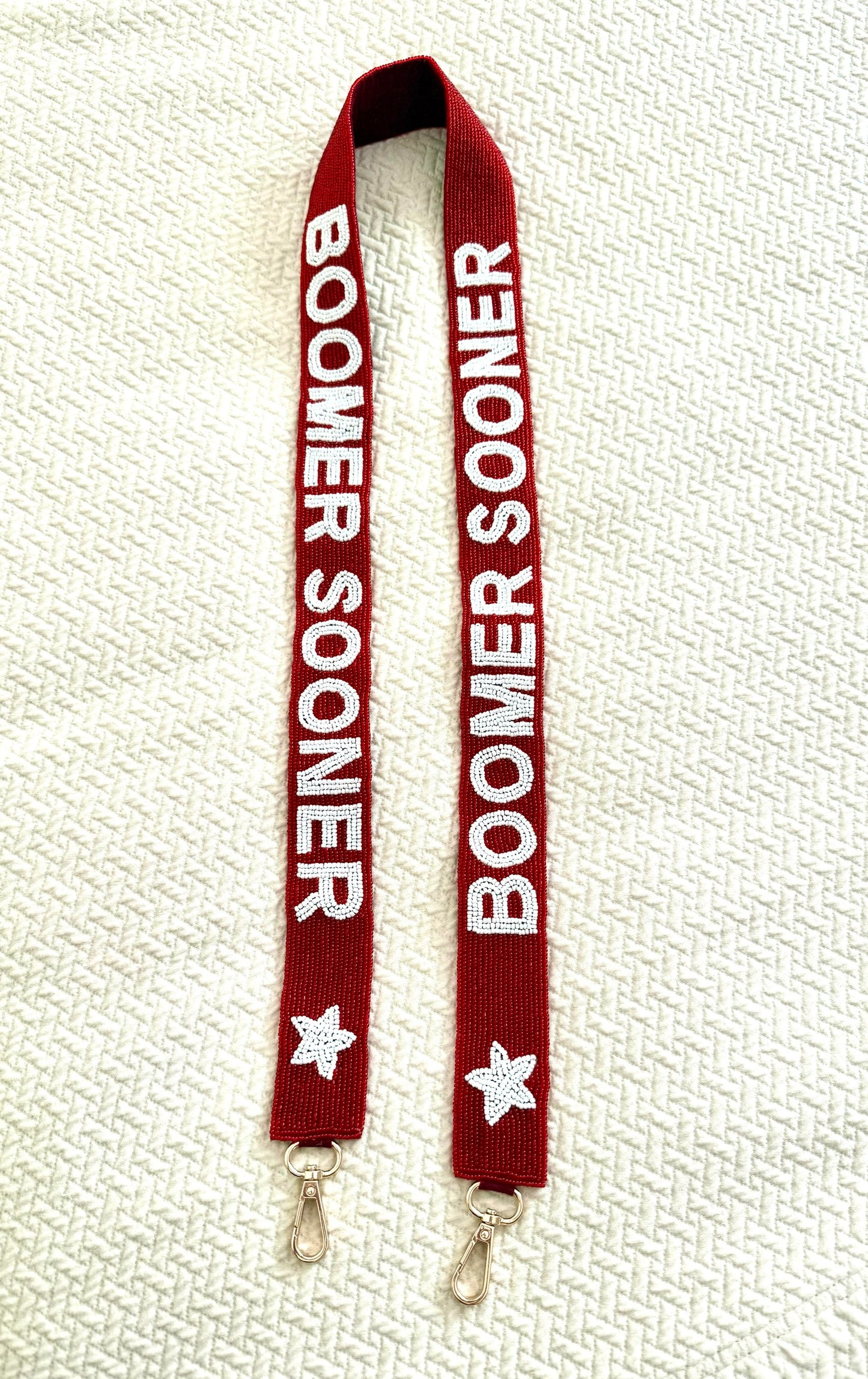 Boomer Beaded Purse Strap