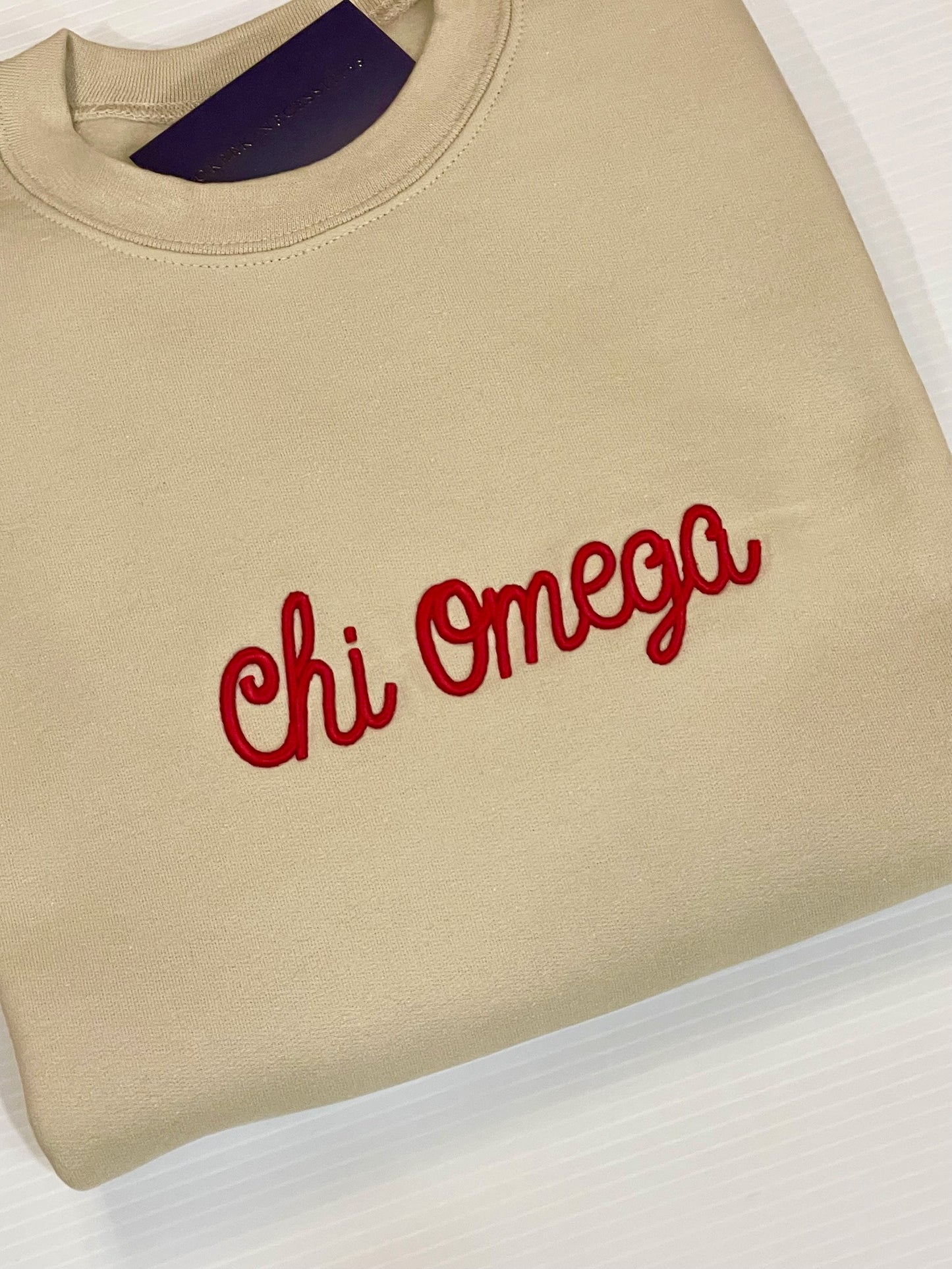 Sweatshirt with Sorority Embroidery