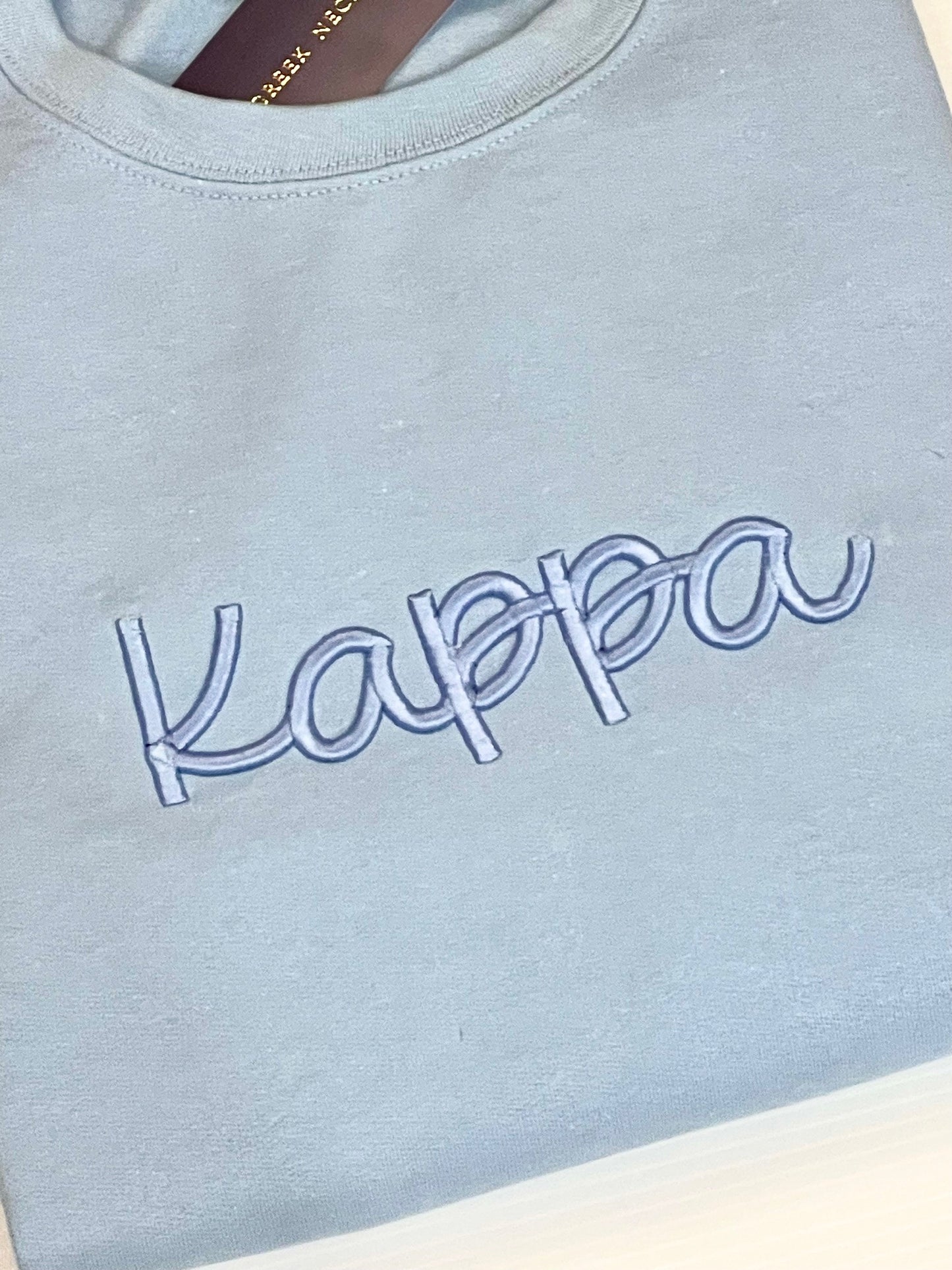 Sweatshirt with Sorority Embroidery