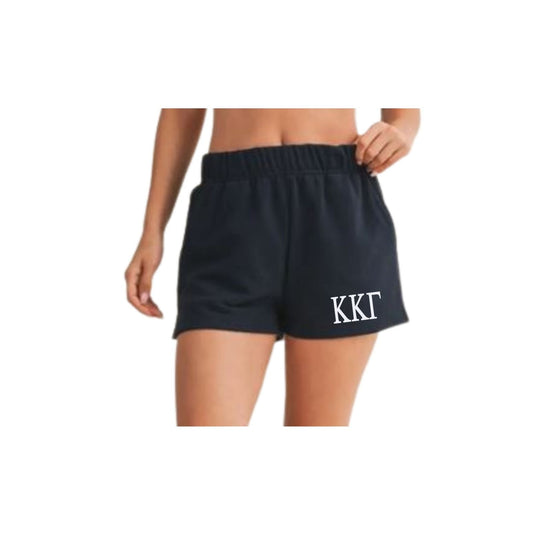 Kappa Kappa Gamma Sweat Shorts with Greek Letter Embroidery