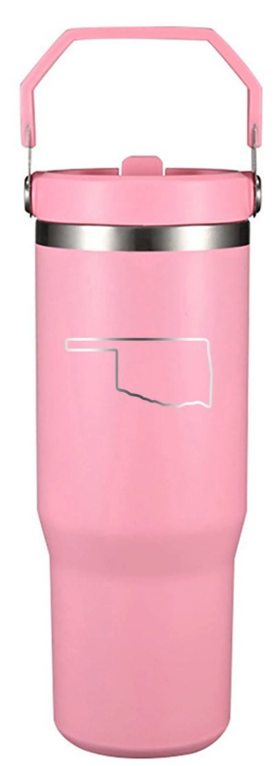 Oklahom Pink Tumbler