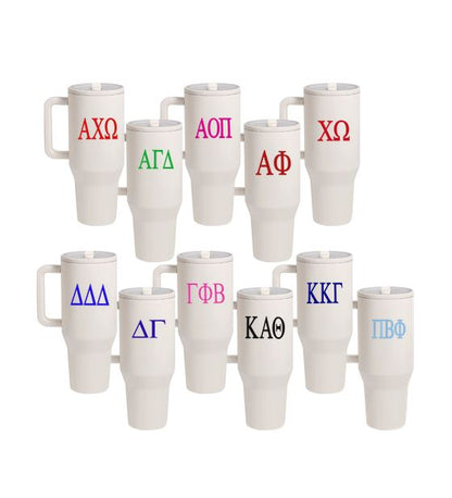 Hydrojug Waterbottle with Greek Letters