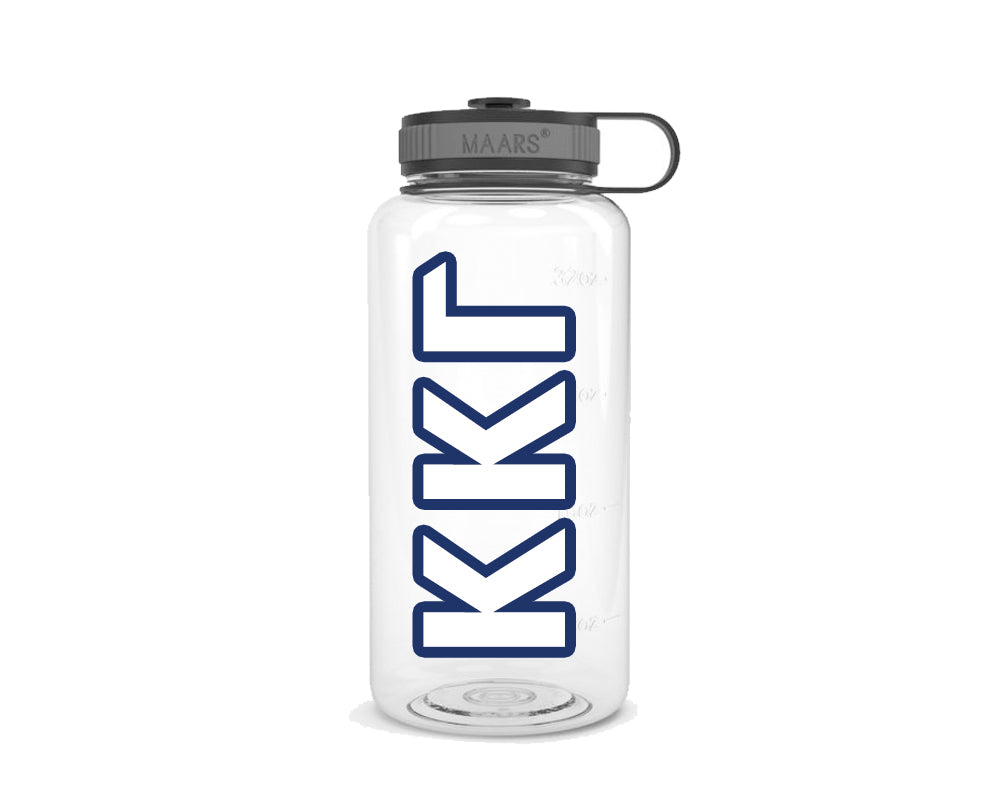 Kappa Kappa Gamma Clear Water Bottle