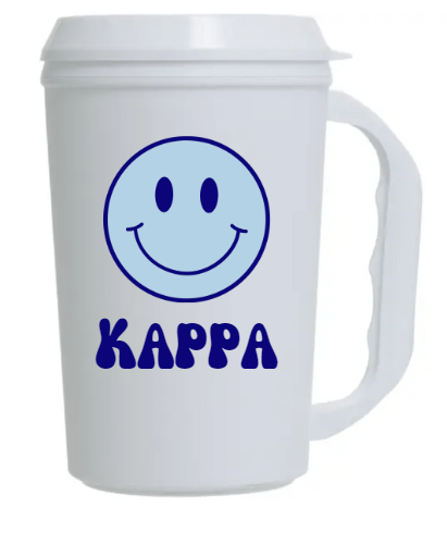 Kappa Kappa Gamma Smiley Mug