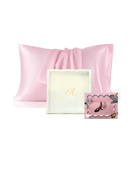 Monogrammed Scallops and Snapshots Gift
