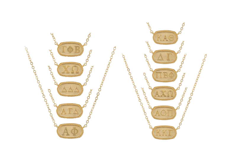 Jewelry - Greek Letter Necklace